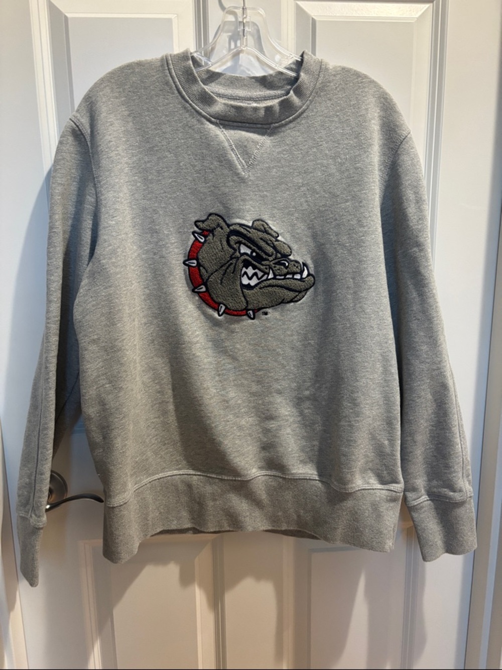 Gonzaga Bulldogs crewneck sweatshirt - great condition- size large